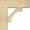 Ekena Millwork Westlake Block Rough Sawn Bracket w/ Offset Brace, Douglas Fir, 6"W x 16"D x 16"H BKT0604X16X16WTL05RDF - alternate 4